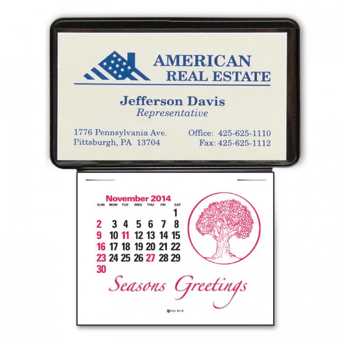 Press-N-Stick Business Card Insert - Click Image to Close